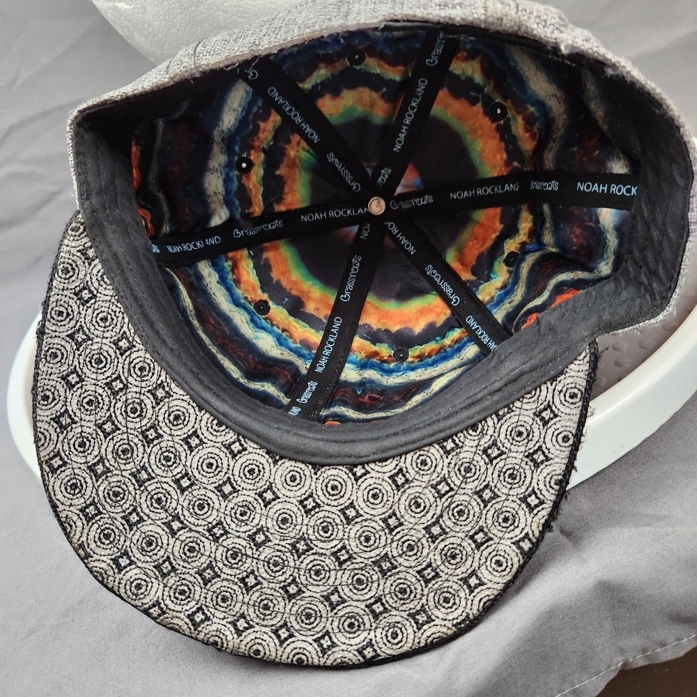 Noah Rockland Grassroots California Fitted Hat 420 Limited Edition Size 7 1/4 - Picture 8 of 12